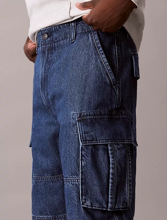 90S Denim Cargo Shorts 90S Denim Cargo Shorts