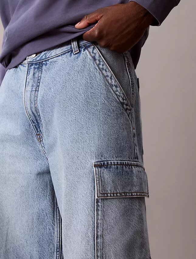 90S Denim Cargo Shorts 90S Denim Cargo Shorts