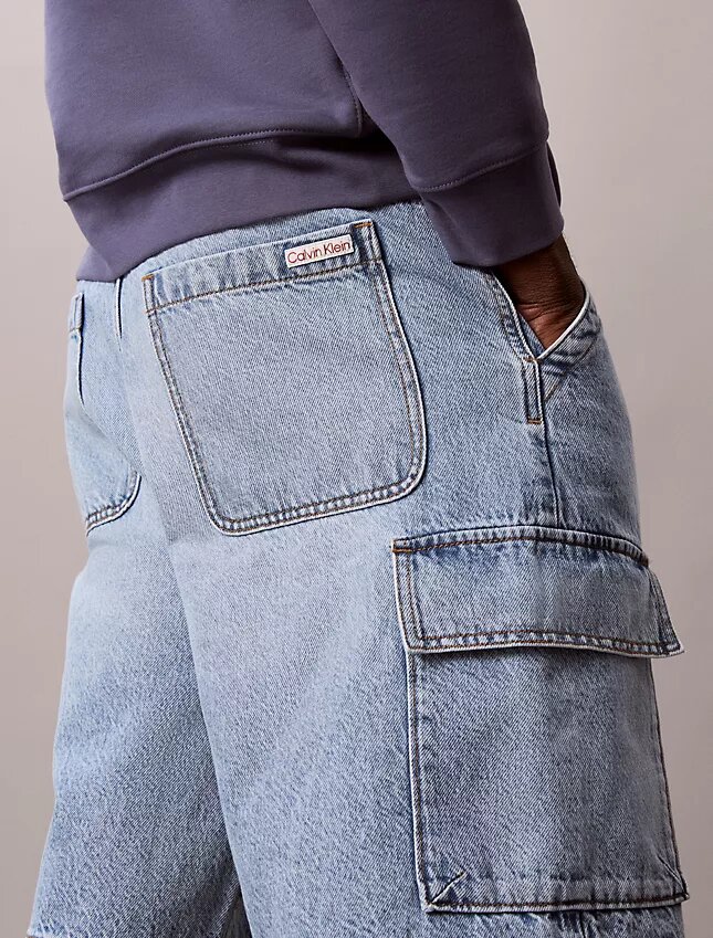 90S Denim Cargo Shorts 90S Denim Cargo Shorts