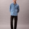 90S Emblem Denim Overshirt 90S Emblem Denim Overshirt