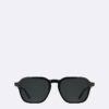 Acetate Modified Rectangle Sunglasses