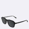 Acetate Modified Rectangle Sunglasses