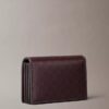 Allover Emblem Logo Accordion Card Case