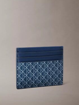 Allover Emblem Logo Card Case