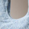 Allover Emblem Logo Denim Hobo Bag