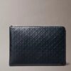 Allover Emblem Logo Zip Pouch