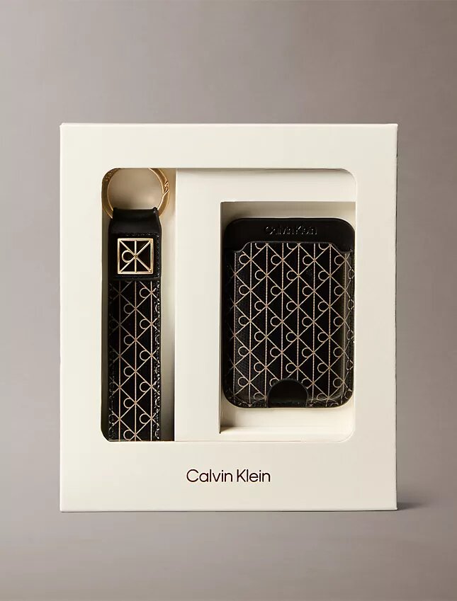 Allover Monogram Key Fob and Card Case Allover Monogram Key Fob and Card Case