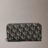 Allover Monogram Long Zip Wallet Allover Monogram Long Zip Wallet