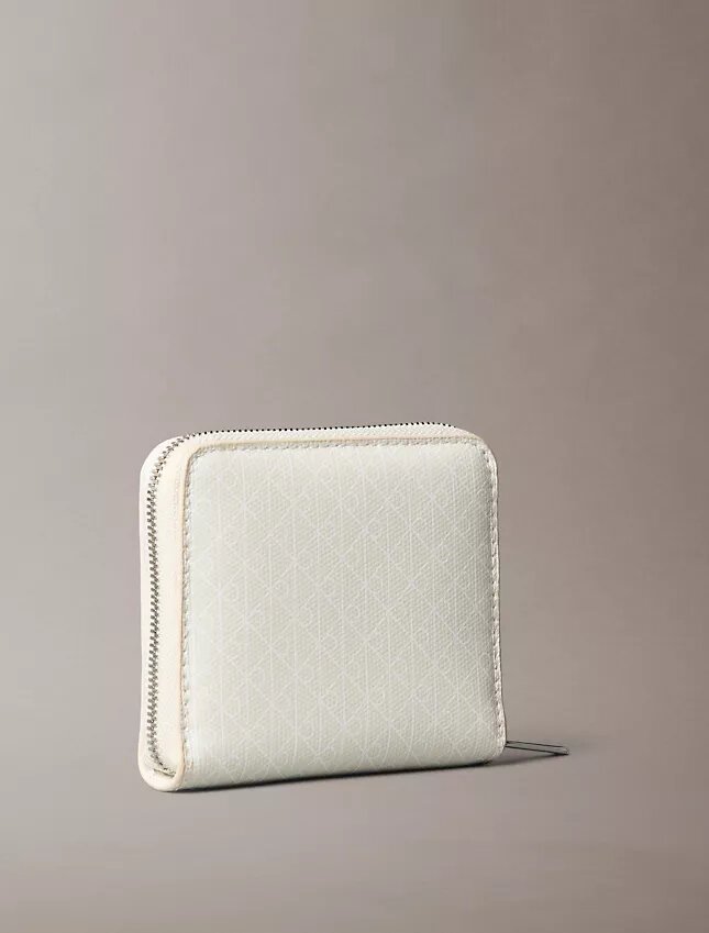 Allover Monogram Square Zip Wallet Allover Monogram Square Zip Wallet