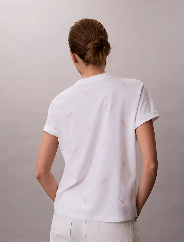 Allover Script Logo Classic T-Shirt Allover Script Logo Classic T-Shirt