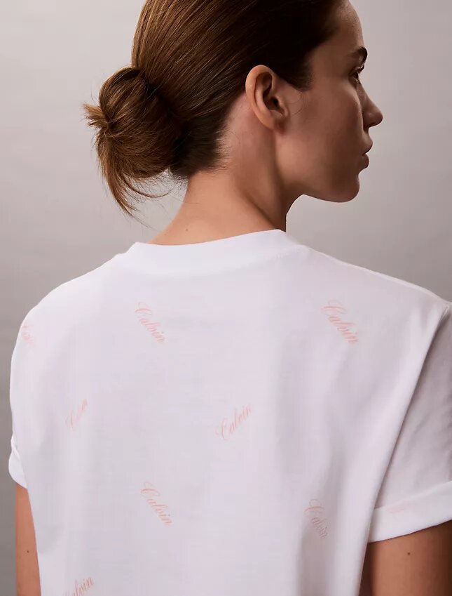 Allover Script Logo Classic T-Shirt Allover Script Logo Classic T-Shirt