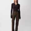 Amber Ribbed Polo Sweater