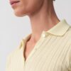 Amber Ribbed Polo Sweater