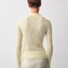 Amber Ribbed Polo Sweater