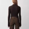 Amber Ribbed Polo Sweater