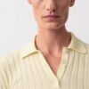 Amber Ribbed Polo Sweater