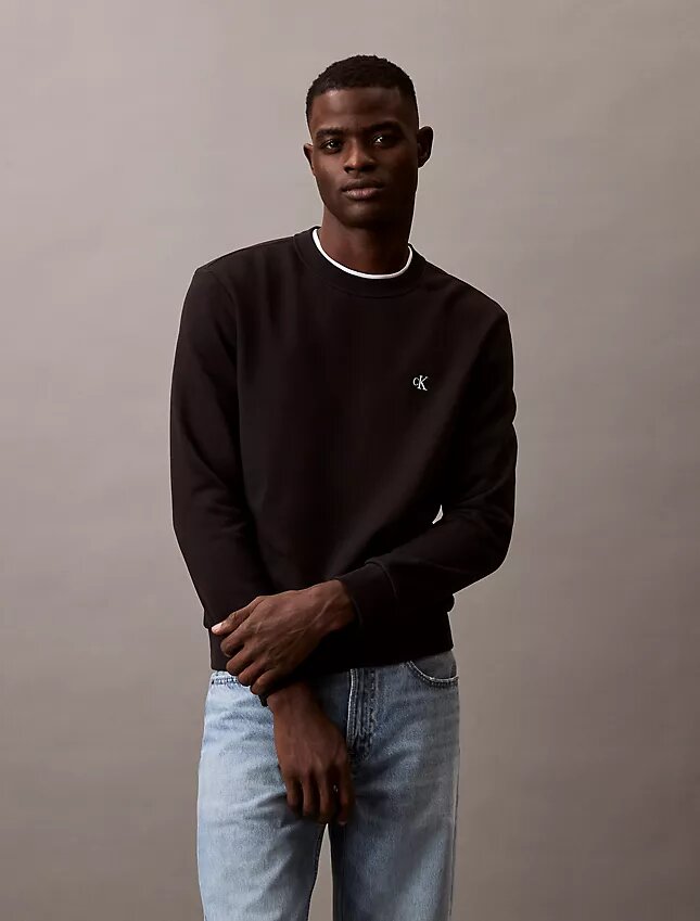 Archive Logo Fleece Crewneck Sweatshirt Archive Logo Fleece Crewneck Sweatshirt