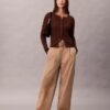 Belted Tailored Pants