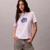 Blur Floral Graphic Classic T-Shirt