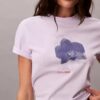 Blur Floral Graphic Classic T-Shirt