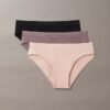 Bonded Flex 3-Pack Mid Rise Bikini
