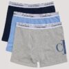 Boys Monogram Cotton Stretch 3-Pack Boxer Brief