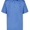 Boys Monogram Tech Polo Shirt