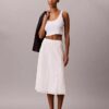 Broderie Midi Skirt