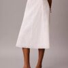 Broderie Midi Skirt