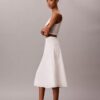 Broderie Midi Skirt