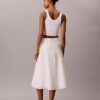 Broderie Midi Skirt
