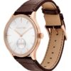 Brushed Dial Leather Strap Watch Brushed Dial Leather Strap Watch