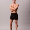 Ck Black Lounge Slim Knit Boxer