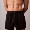 Ck Black Lounge Slim Knit Boxer