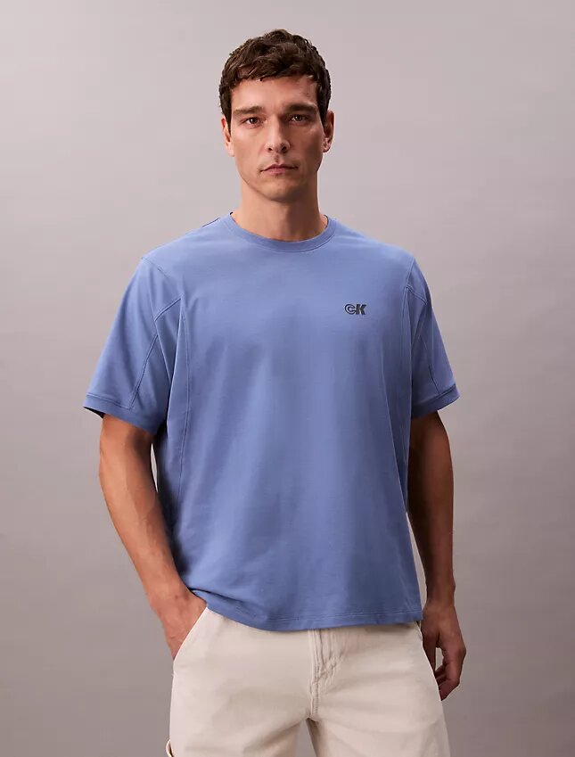 Cooling Pique Logo Graphic Relaxed T-Shirt Cooling Pique Logo Graphic Relaxed T-Shirt