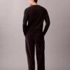 Corduroy Pleated Wide Leg Pants