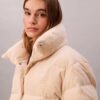 Corduroy Puffer Jacket