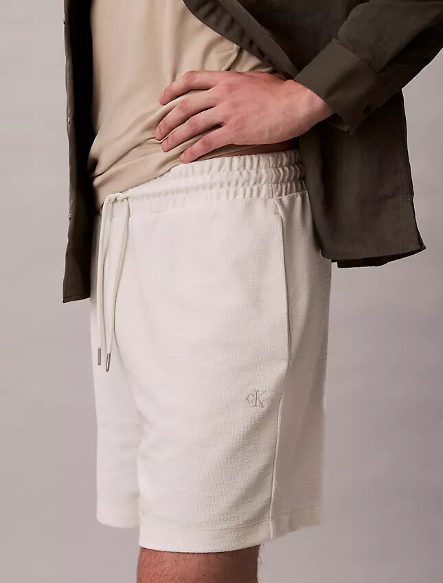 Cotton Blend Boucle Pull-On Shorts Cotton Blend Boucle Pull-On Shorts