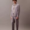 Cotton Blend Classic Zip Shirt Jacket Cotton Blend Classic Zip Shirt Jacket