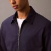 Cotton Blend Classic Zip Shirt Jacket Cotton Blend Classic Zip Shirt Jacket