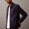 Cotton Blend Classic Zip Shirt Jacket Cotton Blend Classic Zip Shirt Jacket