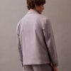 Cotton Blend Classic Zip Shirt Jacket Cotton Blend Classic Zip Shirt Jacket