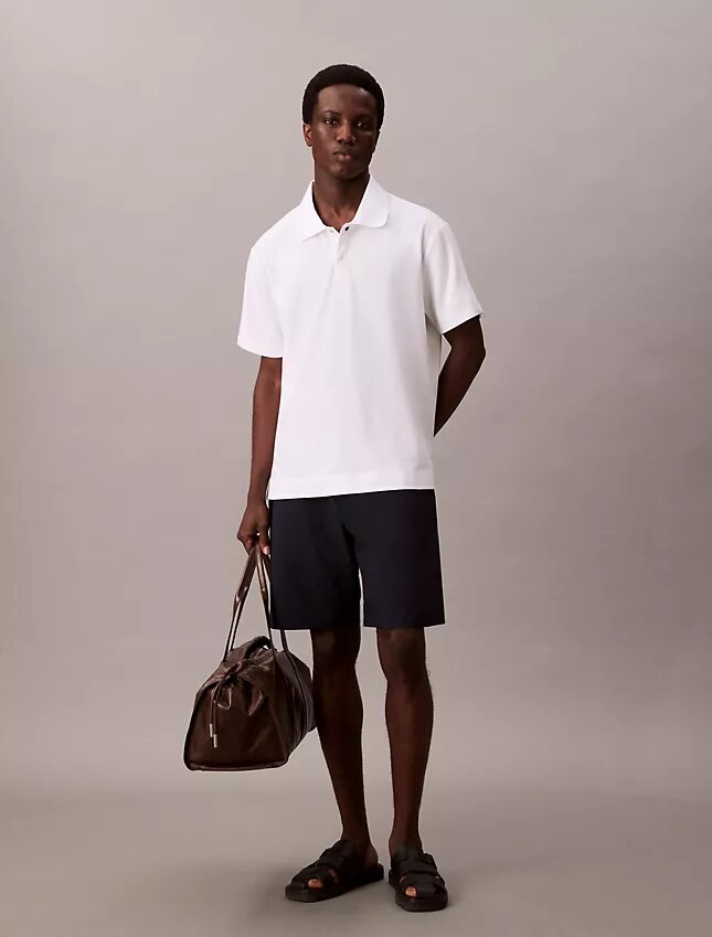 Cotton Blend Pique Classic Polo Shirt Cotton Blend Pique Classic Polo Shirt