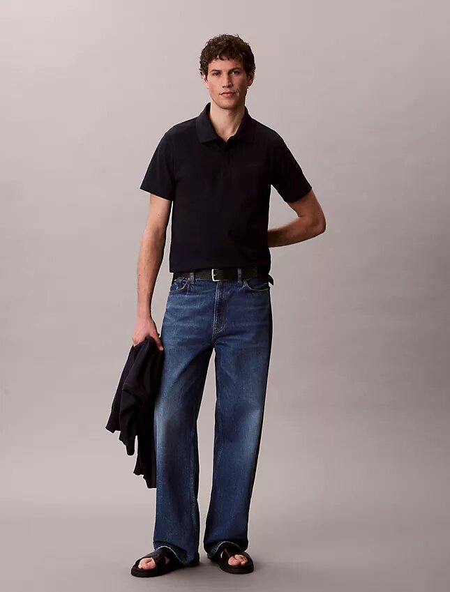 Cotton Blend Pique Classic Polo Shirt Cotton Blend Pique Classic Polo Shirt