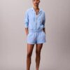 Cotton Blend Terry Relaxed Sleep Hoodie