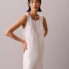 Cotton Poplin Mini Dress