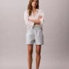 Cotton Poplin Printed Shorts