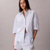Cotton Poplin Sleep Shorts