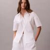 Cotton Poplin Sleep Shorts