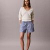 Cotton Poplin Stripe Boxer Shorts